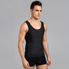 Men Abdomen Waist Corset Shapewear Vest, Size: XXL(Black)
