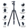 TRIOPO Oubao A-308S Adjustable Portable  Aluminum Alloy Tripod with Ball Head for SLR Camera