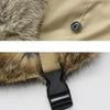 Winter Warm Cloth Top Rabbit Fur Thicken Bomber Hats Flight Cap for Men, Size:Adjustable(Dark Gray)