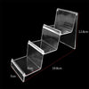 10 PCS Thickened Transparent Wallet Holder Plastic Phone Mask Display Stand Counter Display Stand,Specification: No. 3 3 Layer