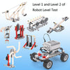 KJTZ01 Youth Robot Electric Small Particle Building Blocks Set(As Show)