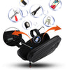 WEST BIKING YP0707257 Bicycle Triangle Bag EVA Hard Shell Bike Bag Mountain Bike Front Beam Bag Riding Equipment(Black)