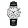Ochstin 5081A Multifunctional Luminous Waterproof Leather Strap Quartz Watch(Silver+White+Black)