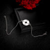 3pcs / Set Silver Bohemian Hollow Arrow Compass Beads Chain for Women(Silver)