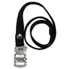 2pcs Bicycle Pedal Strap Spinning Bicycle Aluminum Buckle Fixed Rope(Single)
