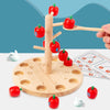 Wooden Toys For Children Early Education Mathematics Cognitive(Apple Picking)