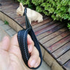 Reflective Dog Lead with Padded Handle - Adjustable, Black