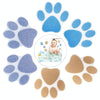 10 PCS PEVA Non-Slip Sticker Bathtub Cartoon Non-Slip Sticker, Size: 8x8cm(Purple Gray)