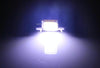 2 PCS 31mm 1.5W 80LM White Light 1 COB LED License Plate Reading Lights Car Light Bulb