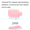 Imitation Rabbit Fur Water-filled PVC Explosion-proof Hot Water Bag for Cold / Hot Compresses, Color: Pink 1000ml