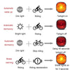 ENLEE EN09 Bicycle Tail Light Bright Warning Light For Night Riding Highway Motorcycle Lights, Model: Ordinary Model