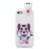 For iPhone 7 / 8 Shockproof Cartoon TPU Protective Case(Cat)