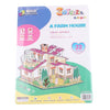 4 PCS 3D Puzzle Toy DIY Intellectual Development Jigsaw Puzzle(1890-Q)