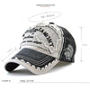 JAMONT 12970 Tiger Head Pattern Sun Hat Embroidery Baseball Cap Cotton Outdoor Leisure Cap, Size:One Size(Grey)