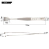 BEST BST-91-4L SA Professional Stainless Steel Wafer Tweezers for Silicon Wafer