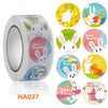 Easter Bunny Egg Cartoon Decoration Sticker, Size: 2.5cm / 1 Inch(HA037)