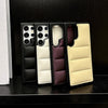 For Samsung Galaxy S24 Ultra 5G Cotton Filling Eiderdown Airbag Phone Case(Black)