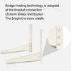 AC1512 1-2HP Thickened Cold Rolled Steel Air Conditioner Outside Unit Bracket Universal Air Conditioner Wall Mount Support