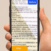 Watching Cell Phone Playing Games Anti-Blue Light Glasses Postoperative Flat Glasses, Color: Gradual Black Frame+Dark Yellow Lens