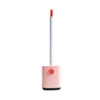 Household Toilet Brush Soft Bristle Wall-mounted Toilet Brush(Lotus Color)