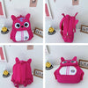 Children Animal Backpack Student Leisure Lightening Backpack(Purple)