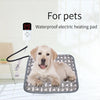 Pet Heating Pad 45x45cm, 9 Heat Levels, Timer, US Plug