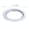 Car Aluminum Steering Wheel Decoration Ring For Cadillac(Silver)