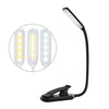8027-1  9 LEDs Reading Lamp Music Score Clip Light(Black)