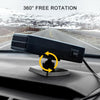 12V Car Hollow Heater Multifunctional Front Windshield Defroster and Demister(Orange)