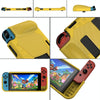 TPU Soft Protective Shell Drop Resistance for Nintendo Switch(Yellow)