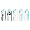 USAMS US-SJ565 8 Pin Fast Charing Data Cable with Light, Length: 1.2m(Green)