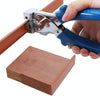 RUITOOL V-shaped Fold Pliers 90 Degree Angle Pliers Clamp Strip Edge Band Strip Pliers(Orange)