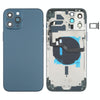 iPhone 12 Pro Max Blue Back Cover with Wireless Charging & Keys