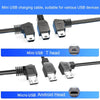 Driving Recorder Power Cord USB Car Charger Antihypertensive Line, Style: 30cm+2.5A(Android Right Bend)