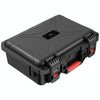 For DJI Mini 4 Pro STARTRC Drone Kit Waterproof ABS Suitcase Storage Box(Black Red)