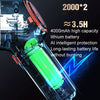 Wireless Charging Car Vacuum Cleaner Mini Handheld High Power Wet and Dry Vacuum Cleaner, Color: White