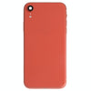iPhone XR Orange Back Cover Assembly with Side Keys & Wireless Charging