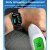 F37 1.69 inch TFT Screen IP67 Waterproof Smart Watch, Support Body Temperature Monitoring / Heart Rate Monitoring / Blood Pressure Monitoring(Black)