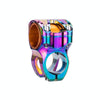 ZTTO Mountain Bike CNC Colorful Hollow Aluminum Alloy Short Riser(35mm)