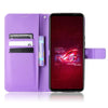 For ASUS ROG Phone 6 / 6 Pro Diamond Texture Leather Phone Case(Purple)