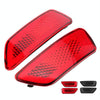 1 Pair For Jeep Grand Cherokee 2011-2018 Car Rear Bumper Lamp Reflector 57010720AC 57010721AC(Red)