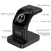 YP-HY05 15W 5 in 1 Magnetic Multifunctional Wireless Charger with Clock (Black)