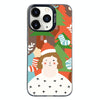 For iPhone 11 Pro Max Christmas Series PC Full Coverage Pattern Phone Case(CK062 Black)
