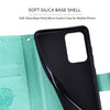 For Xiaomi Redmi Note 13 4G Rose Embossed Flip PU Leather Phone Case(Green)