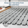 Shower Room Bathing Anti-slip Foot Mat Household Waterproof Anti-fall Bathroom Floor Mat, Size: 43x61cm(Gray)