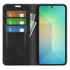 For Samsung Galaxy S25 5G Retro-skin Magnetic Suction Leather Phone Case(Black)