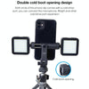 Cimapro Swivel Cold Boot Camera Phone Mount Bracket External Tripod(White)