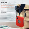 Bluetooth Smart Tracker Silicone Case for Tile Pro(Black)