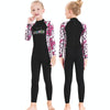 DIVE & SAIL Children Outdoor Sunscreen Long Sleeve Speed Dry Diving Suit, Size: S(Black)