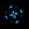 4 PCS Solar High Power Car LED Colorful Wheel Lights(Colorful Light)